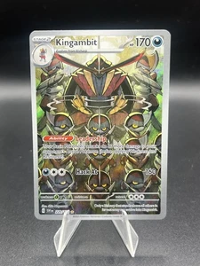 Pokemon TCG Scarlet & Violet Kingambit 220/198 Illustration Rare - Picture 1 of 10
