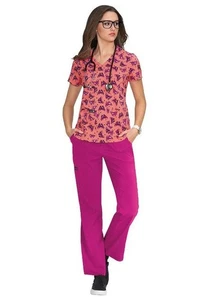 Koi Scrub Top Prints Clearance Sale - Picture 1 of 19