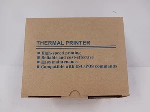 Excelvan Thermal Receipt Printer ZJ-5890K, 58mm, NEW, Open Box - Picture 1 of 14