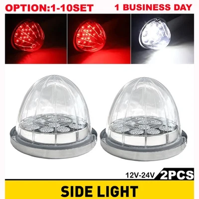 Luces LED marcadoras laterales sandía indicador señal separación lámpara de freno para F150 Foto 1 de 4