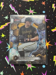 2023 Bowman’s Best Paul Skenes Diamond Refractor #'d/299 - Picture 1 of 2