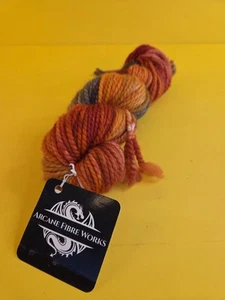 Arcane Fibre Works~FIRE STARTER~Chunky 100% SW Merino 109 Yds NEW - Picture 1 of 8