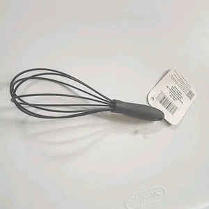 New Cooking Concepts Non-scratch Non-stick Cookware Mixing Silicone Whisk 7" - Picture 1 of 1