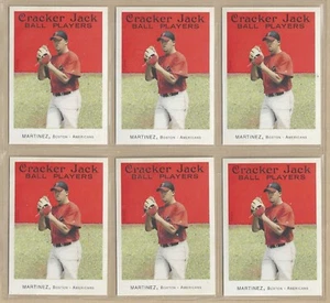 Lot of (6) 2004 Topps Cracker Jack PEDRO MARTINEZ #120 HOF Red Sox FREE SHIP - Picture 1 of 1