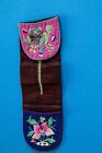Antique Chinese Qing Dynasty Da Lian Embroidered Purse