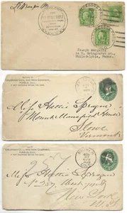3 Tennessee Pass Pueblo CO Advertising Cover 1932 Coal & Iron Company w Letter - Imagen 1 de 4