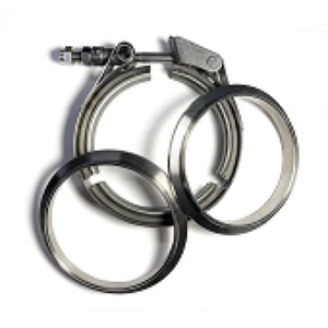 Stainless Bros 3" SS304 V-Band Quick Release Clamp Assembly (2 Flanges/1 Clamp) - Picture 1 of 10