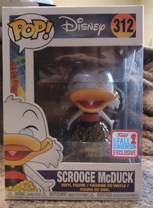 FUNKO POP #312 DISNEY SCROOGE MCDUCK FUNKO FALL CONVENTION NEW IN BOX - Picture 1 of 1