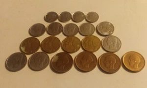 Belgian Mixed Coin Lot (20) - Picture 1 of 9