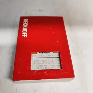 Beckhoff EL3054 morsetto EtherCAT 4 canali ingresso analogico 4...20 mA - Foto 1 di 2
