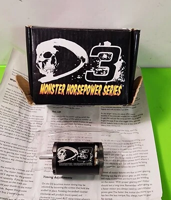 Trinity Monster Horse Power BL MOTOR #TEP 1060 3.5T D3 MOD (USED UNTESTED) - Image 1 of 3