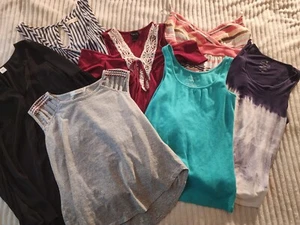 Juniors Clothing Small  Lot #7 7pcs Dress Romper Tanks - Picture 1 of 8