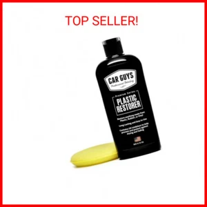 CAR GUYS Plastic Restorer | Bring Plastic, Rubber, and Vinyl Back to Life! | Use - Picture 1 of 2