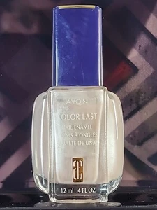 AVON Color Last Plus Nail Enamel 12 ML NEW VTG NIB Npbx - Picture 1 of 4