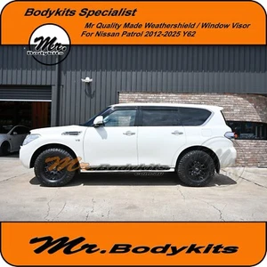 Window Visors Weathershields For Nissan Patrol Y62 2012-2025 - Picture 1 of 8