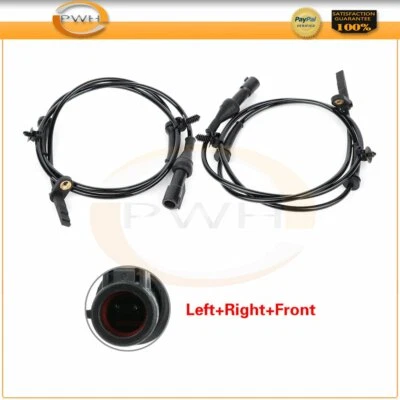 Set of 2 Front ABS Wheel Speed Sensor For Ford Five Hundred 2005 2006 2007 3.5L Foto 1 de 4