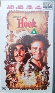 Hook VHS Video Robin Williams Dustin Hoffman Julia Roberts Bob Hoskins - Picture 1 of 1