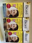 Lot Of 3 Biore Witch Hazel ULTRA Deep Cleansing Pore Strips