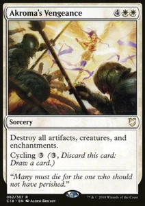 Magic the Gathering MTG Akroma's Vengeance (62) Commander 2018 LP - Picture 1 of 1