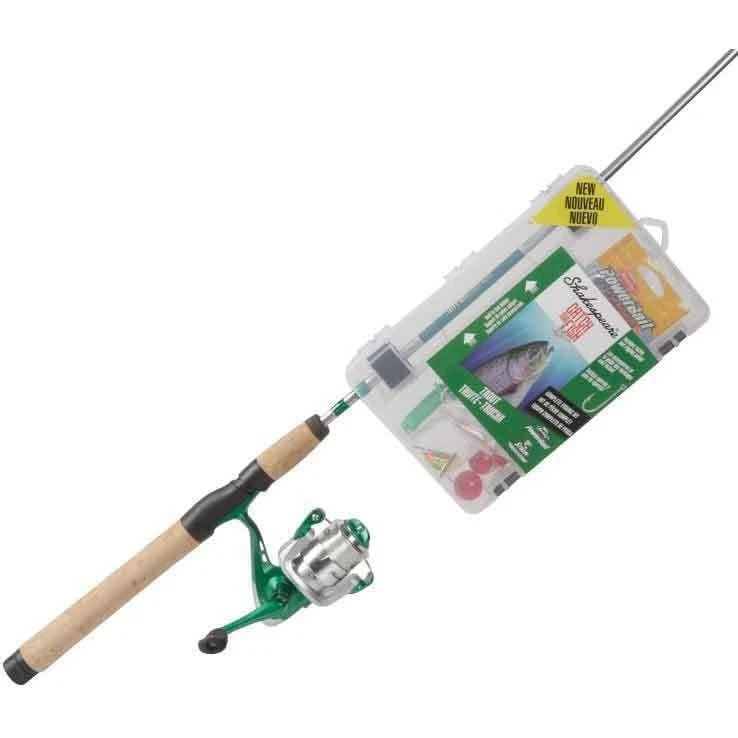 Shakespeare Catch More Fish Spinning Combo w/ tackle ‎CMF2TROUT - Image 1 of 1