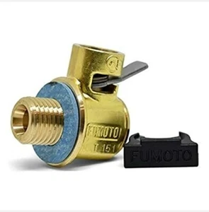 Fumoto F-133: STANDARD VALVE WITH 12MM-1.25 THREADS WITH LEVER CLIP - Picture 1 of 3