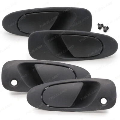 Juego de manijas de puerta exterior exterior exterior 4 puertas para Honda Civic EG9 SR4 1992-1995 Foto 1 de 4