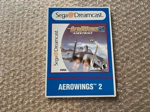 AeroWings 2: Air Strike (Dreamcast) VIDPRO Display Card - NUR KARTE - Bild 1 von 2