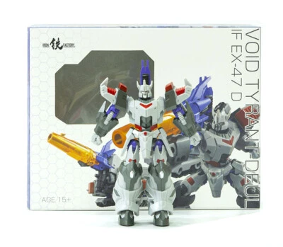 3rd Party Transform Robot IF EX-47D Galvatron Void Tyrant Deul G1 Figure toy  - Image 1 of 4