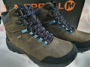 Merrell Forestbound Mid Waterproof Hiking Boot Womens USA 9 BNIB - Picture 1 of 4