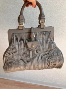 Hugo Boss Tasche Echt Leder Grau - Bild 1 von 16