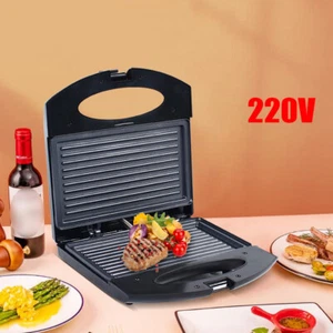 Neu Kontaktgrill 850w Sandwichtoaster Elektrogrill Panini-Maker Tisch Grill - Bild 1 von 11