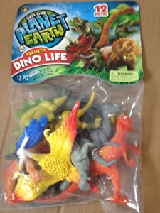Ja-Ru Planet Earth Play Dinos EA (Pack of 12) - Picture 1 of 3