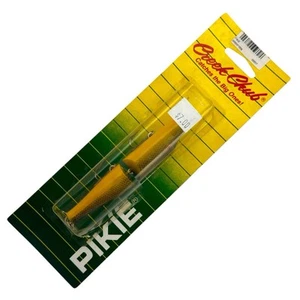 © 1991 CARD • CREEK CHUB 4 1/2" JOINTED PIKIE FISHING LURE • 2600PYBS SCALE YLW - Picture 1 of 5