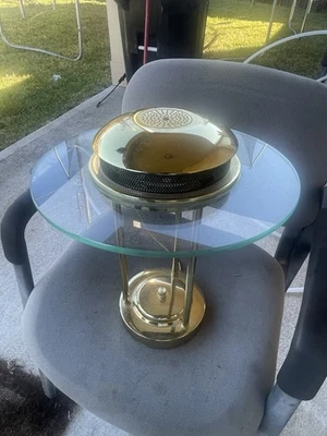 1980s Gorgeous Robert Sonneman Saturn Table Lamp - Image 1 of 4