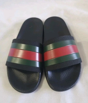 Kids Gucci Slides Size 33 (US Size 1.5-2Y)  503220 33 160 - Image 1 of 4
