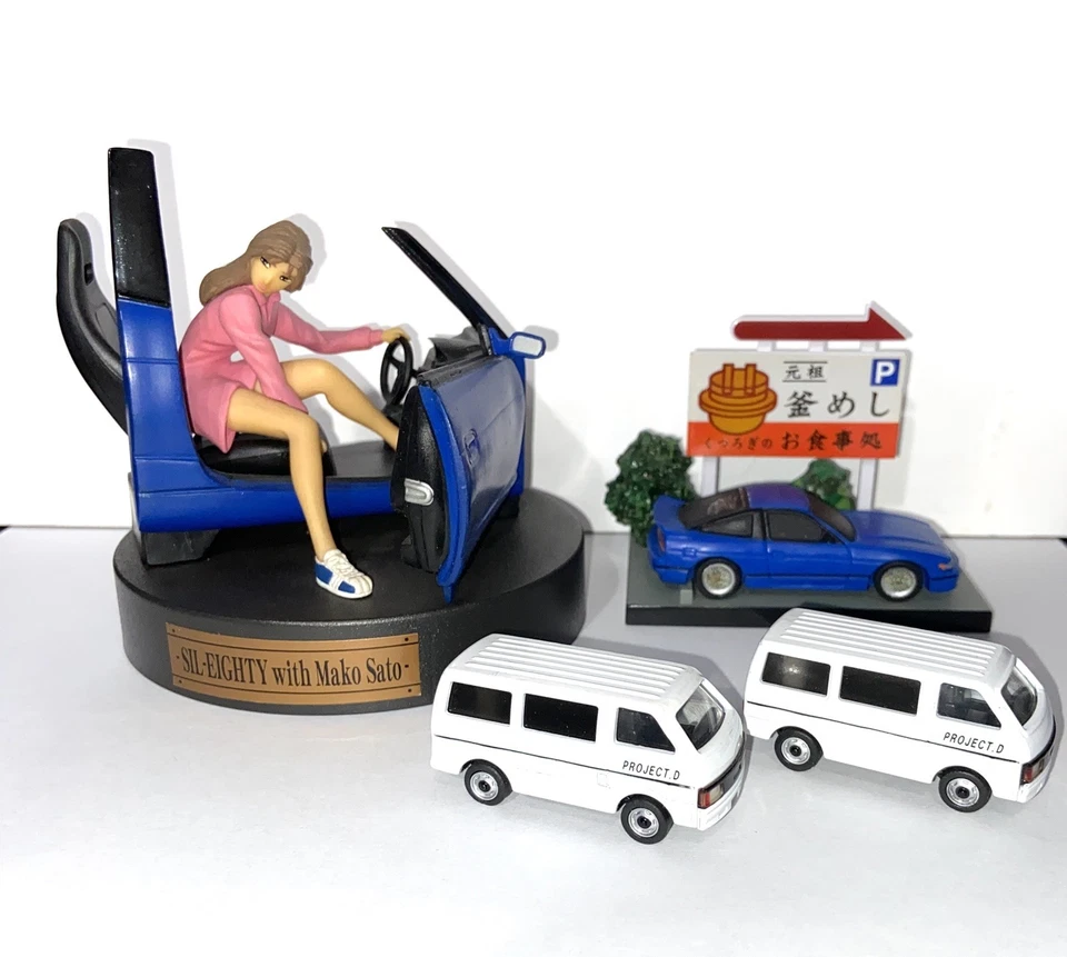 Lote inicial D Sega Mako Sato Diorama Sileighty Nissan Project modelo D raro Foto 1 de 4