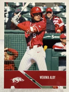 2025 ONIT Arkansas Razorbacks Baseball #B-39 Wehiwa Aloy - Picture 1 of 2