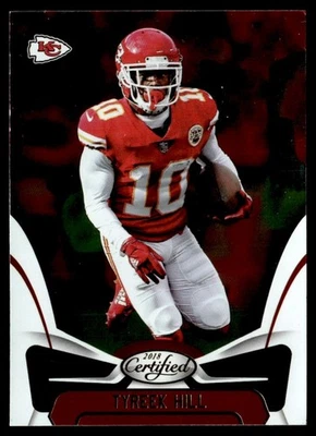 2018 Panini Certified Tyreek Hill Kansas City Chiefs #32 - Image 1 of 2