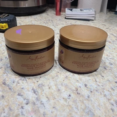 2 x Mascarilla Tratamiento Hidratación Intensiva Miel de Manuka y Aceite de Mafura, 12oz Foto 1 de 4