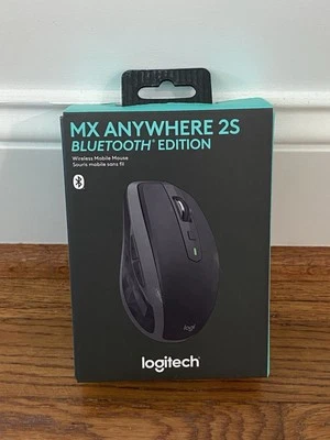 Logitech MX Anywhere 2S Bluetooth Edition Wireless Mouse Graphite 910-007232 New - Image 1 of 2