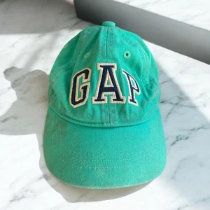 BabyGap Hat toddler embroidered logo simply green Organic Cotton SZ S - Picture 1 of 6