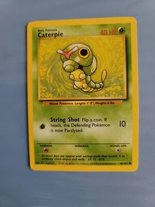 Caterpie - 45/102 - (NM) Wizards of the Coast 1999 Pokemon Card Base set NM - Picture 1 of 1