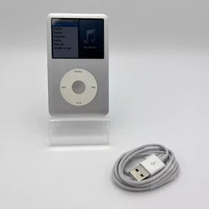 Apple iPod Classic 80 GB argento, argento MB029 6. Generazione - Foto 1 di 4