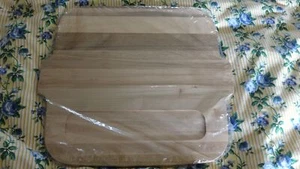 Longaberger 2010 Gourmet Basket Butcher Block Cutting Board Lid #55106 -NEW - Picture 1 of 4