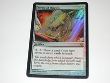 MTG - FOIL - Scroll of Origins - Saviors of Kamigawa - NM