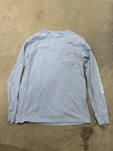 Vineyard Vines Herren fröhliches Hanukkah-T-Shirt mit Taschen-T-Shirt Blau S - Bild 1 von 3