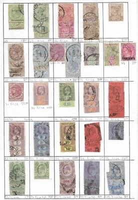 BRITISH STRAITS SETTLEMENTS 170 Stamps Fantastic High Value Collections - Image 1 of 3