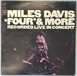 Miles Davis Four & More Recorded Live Original 1966 Vinyl LP Record (VG+) CS9253 - Picture 1 of 4