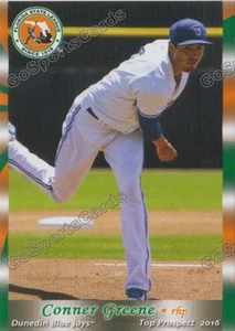 2016 Florida State League Top Prospect FSL Conner Greene RC Rookie Blue Jays - Picture 1 of 1