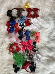 Lot Of Girls Bows And Headbands - Picture 1 of 4